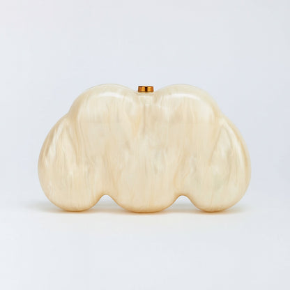 Marble Cloud Clutch