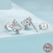 Planet Zircon Earrings - S925 Sterling Silver