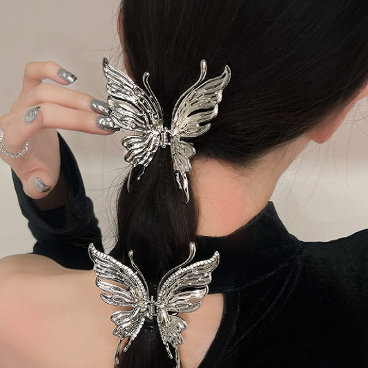 Liquid Metal Butterfly Hairpin