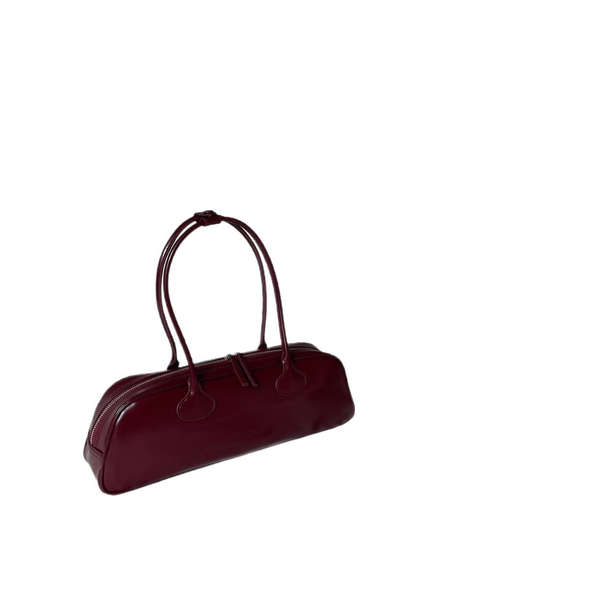 Cowhide Leather Shoulder Bag - Large Capacity