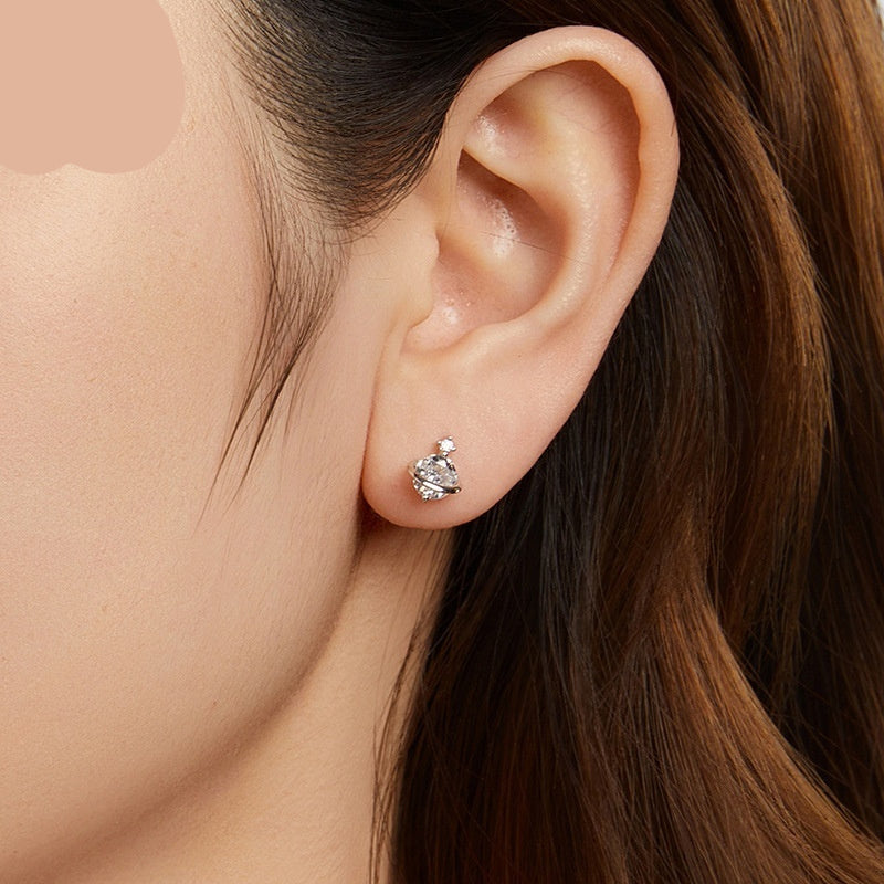 Planet Zircon Earrings - S925 Sterling Silver