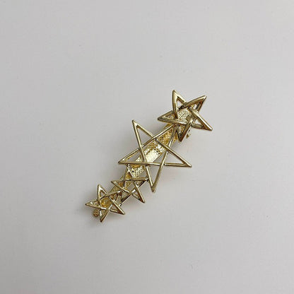 Five-Pointed Star Barrette