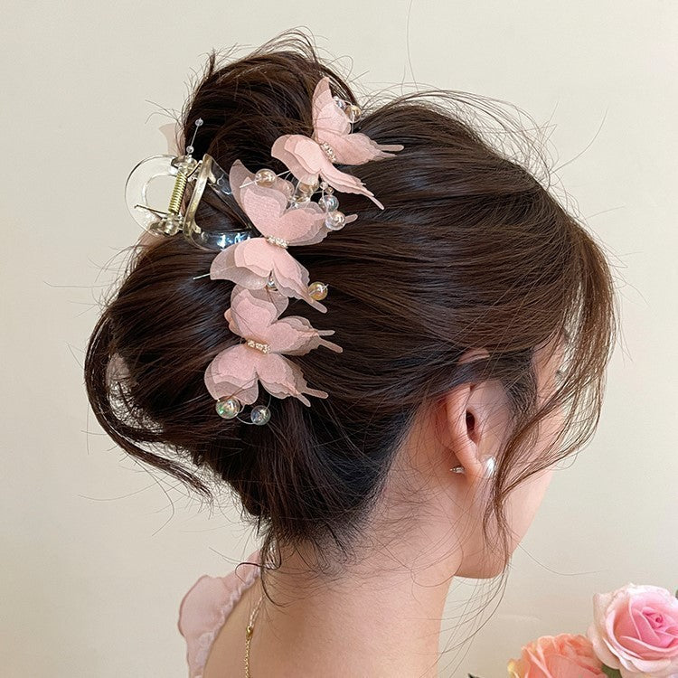 Sheer Butterfly Hair Clip