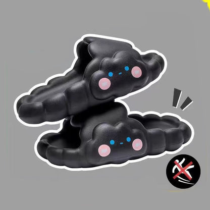 Cloud Emoji Platform Slippers
